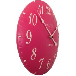 Dizajnové nástenné hodiny 3084rz Nextime v aglickom retro štýle 35cm