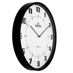Nástenné hodiny s tichým chodom MPM Retro Since 1993 - A - E01.4206.00