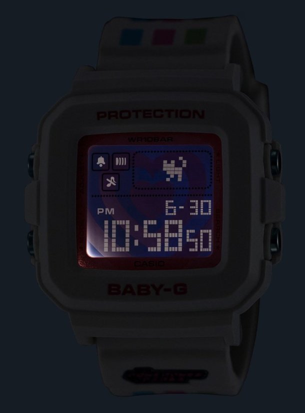 CASIO BGD-10KPP-7ER Baby-G + PLUS x The Powerpuff Girls Collaboration Model