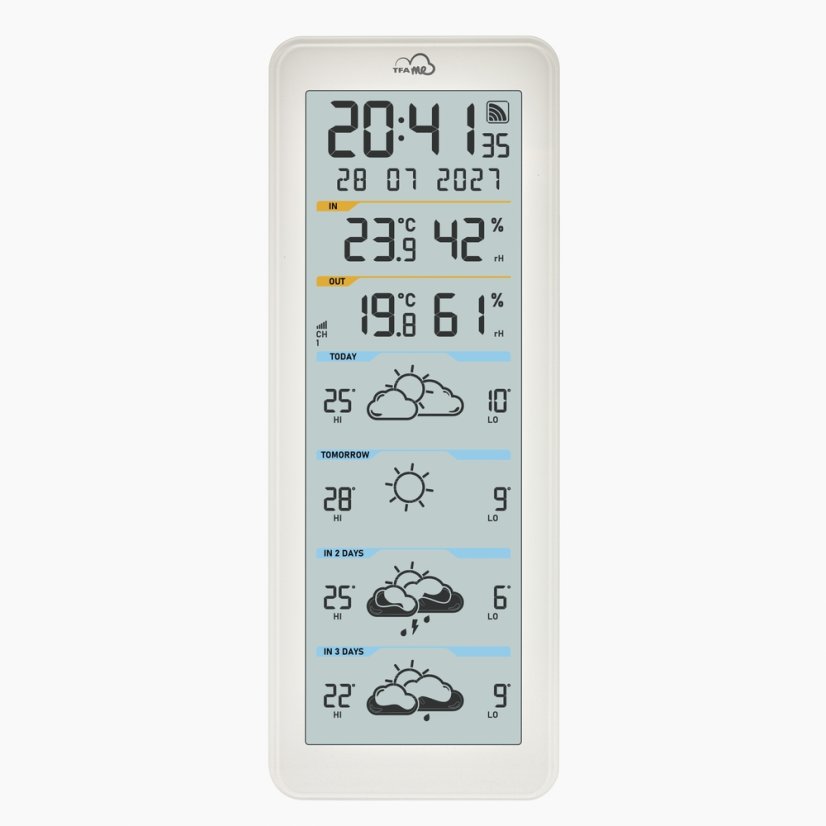 TFA 35.8108.02 - Bezdrôtová WiFi meteostanica s múdrou predpoveďou TFA.me ID-06