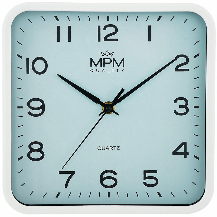 Nástěnné hodiny s tichým chodem MPM E01.4234.31