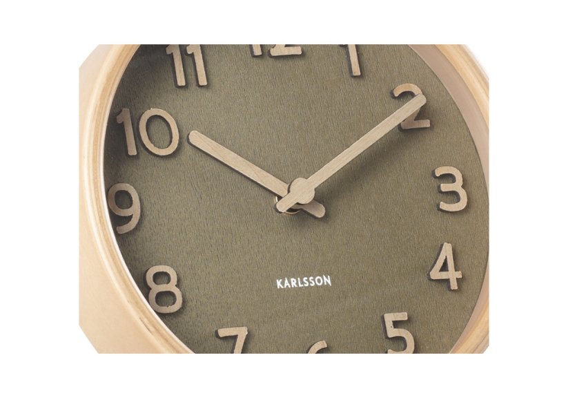Designové nástěnné/stolní hodiny KA5875WG Karlsson 18cm