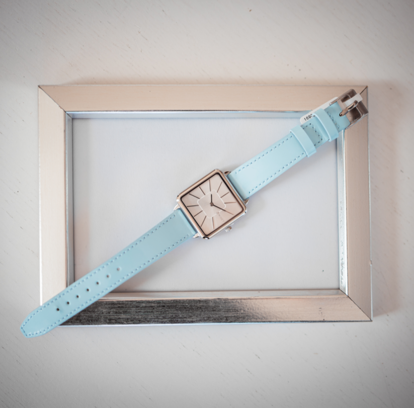 Modré dámske hodinky MINET OXFORD PASTEL BLUE MWL5119