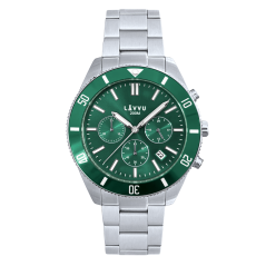 LAVVU Pánske hodinky Chronograph BRENNING s vodotesnosťou 200M