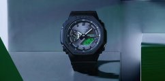 CASIO GA-B2100BEG-1AER G-Shock Carbon Core Guard Tough Solar Bluetooth Black and Electro Green
