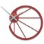 Dizajnové hodiny 10-118 CalleaDesign Snail 45cm (viac farebných verzií) Farba antracitová čierna-4