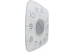 Dizajnové nástenné hodiny 8816tr Nextime Classy square 30cm