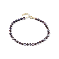 Strieborný náramok perly JVD SVLB0020SD2G318