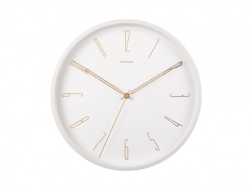 Dizajnové nástenné hodiny 5898WH Karlsson 35cm