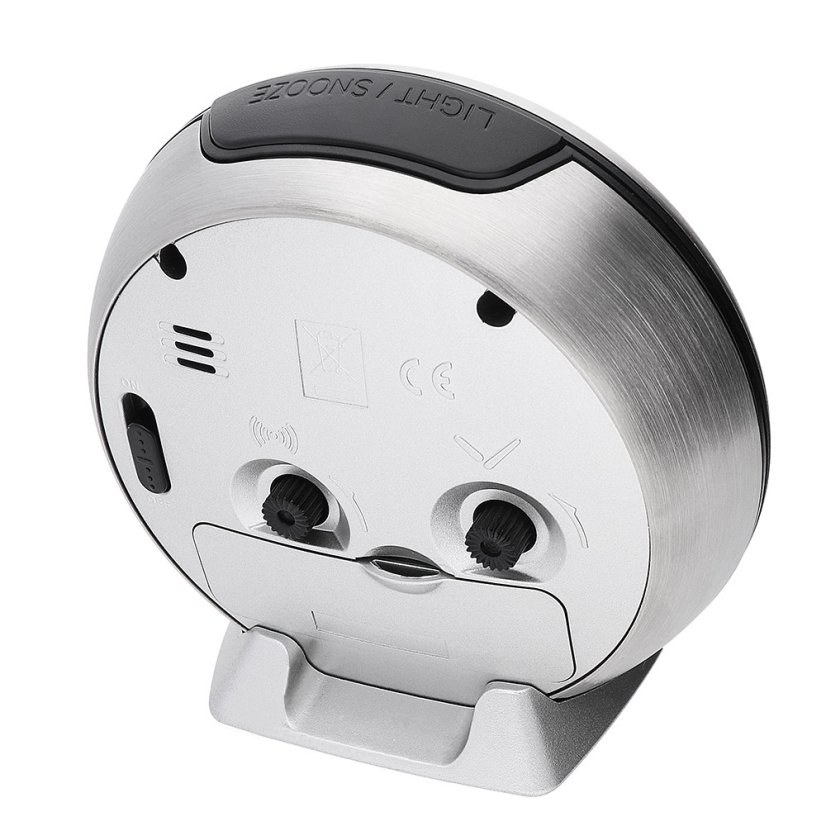 Ručičkový budík s tichým chodom PRIM Retro Alarm - Pink - C01P.3815.7023
