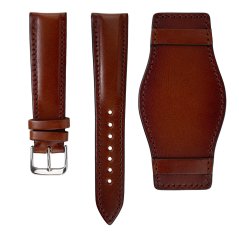 Kožený řemínek na hodinky PRIM E39.5487 (20 mm) – hnědý - E39.5487.50.REM/20-D687