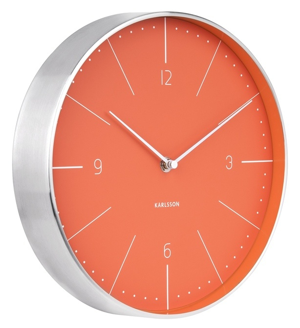Dizajnové nástenné hodiny 5682OR Karlsson 28cm
