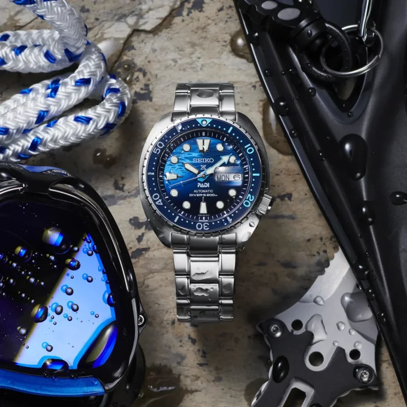 Seiko SRPK01K1 Prospex ‘Great Blue’ Turtle Scuba PADI Special Edition