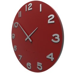 Dizajnové hodiny 10-205 CalleaDesign 60cm (viac farieb) Farba grafitová (tmavo šedá)-3 - RAL9007