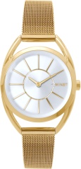 MINET Zlaté dámské hodinky ICON GOLD MESH