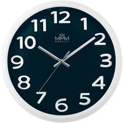 Nástenné hodiny s tichým chodom MPM Ageless Simplicity - E01.4202.30