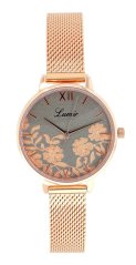 Hodinky LUMIR ROSE/BLACK 11157755