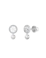 Guess Tiny Pearly náušnice JUBE05517JWRHT/U
