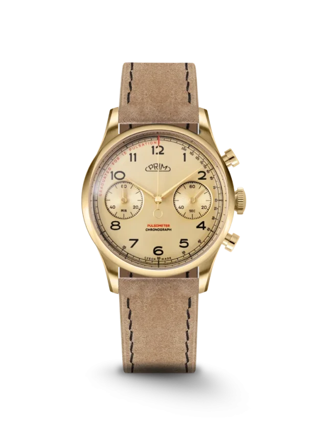 Prím Janský Pulsometer Chronograph 39 - E - W03P.13283.E