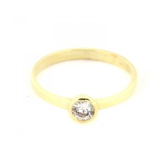 Zlatý prsten RSWTK2-4.25, vel. 56, 2.05 g