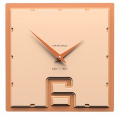 Dizajnové hodiny 10-004 CalleaDesign Breath 30cm (viac farebných verzií) Farba vanilka-21