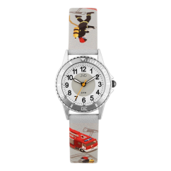 Detské náramkové hodinky s motívom hasiči JVD J7231.2