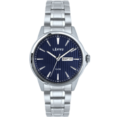 LAVVU Štýlové pánske hodinky TRONES Deep Blue 100M
