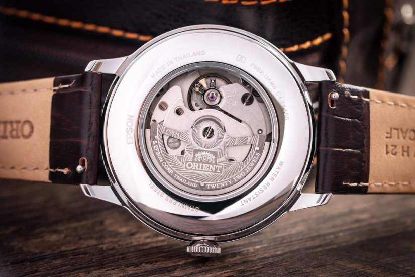 Orient Classic Bambino 2nd Generation Version9 Sun & Moon Automatic RA-AK0805E30B