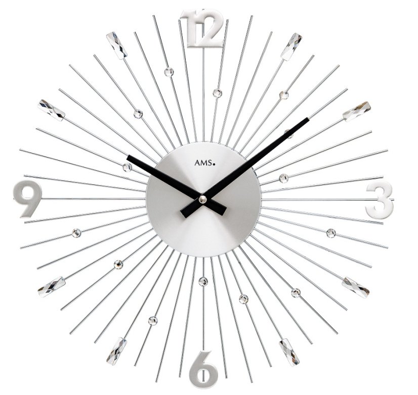 Designové nástěnné hodiny 9652 AMS 39cm Designové nástěnné hodiny 9652 AMS 39cm
