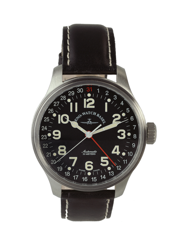 ZENO-WATCH BASEL 8554Z-a1      Pilot Oversized Pointer