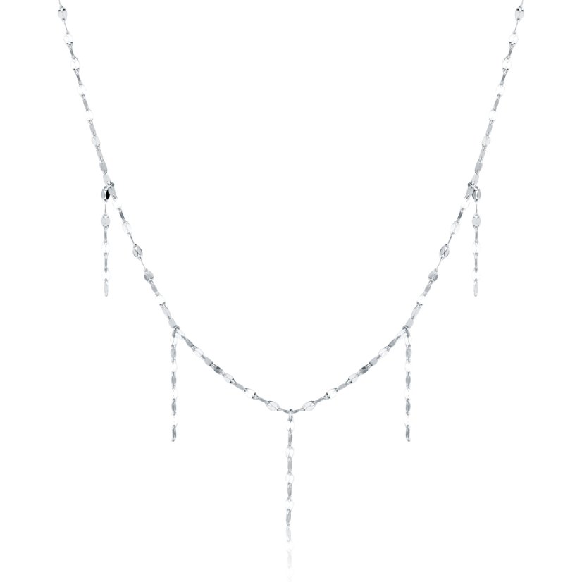 Stříbrný náhrdelník JVD SVLN0525XK40045