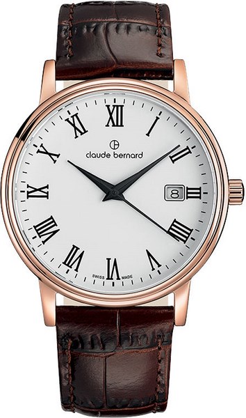 Claude Bernard 53007 37R BR Classic Gents Claude Bernard 53007 37R BR Classic Gents