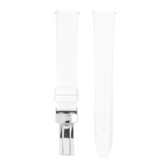 Kožený řemínek na hodinky PRIM RB.15876 (18 mm) - bílý - RB.15876.1816.00.L.C.S.L.P