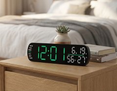 Digitální svítící budík do sítě JVD SB5512.2