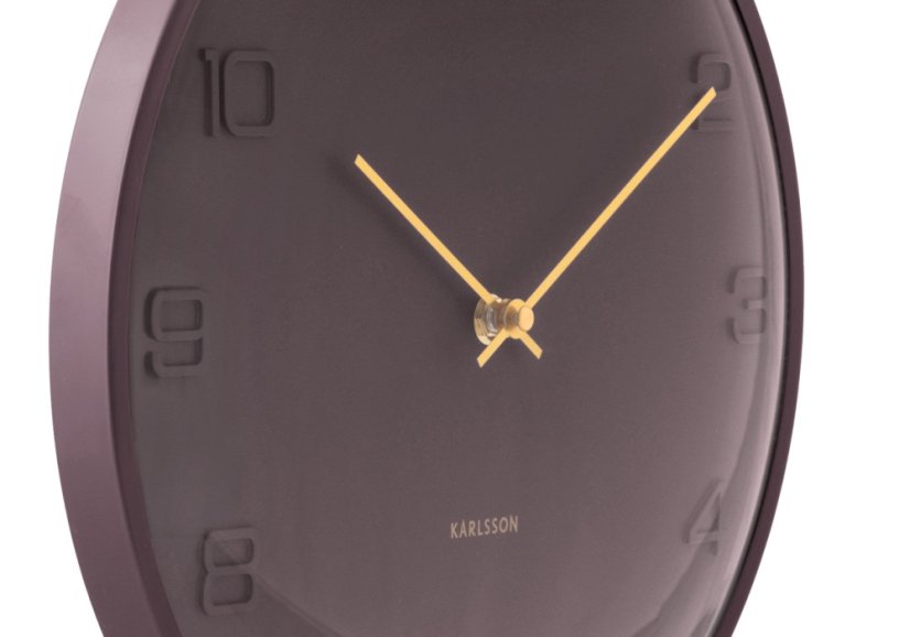 Dizajnové nástenné hodiny 6084BR Karlsson 31cm