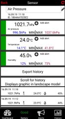 TFA 35.1154.01 - Digitálny teplomer, vlhkomer a barometer COSY BARO kompatibilný so systémom WeatherHub