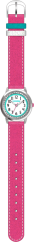 Růžové třpytivé dívčí dětské hodinky se kamínky CLOCKODILE SPARKLE