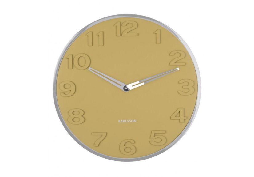 Dizajnové nástenné hodiny 5759YE Karlsson 30cm