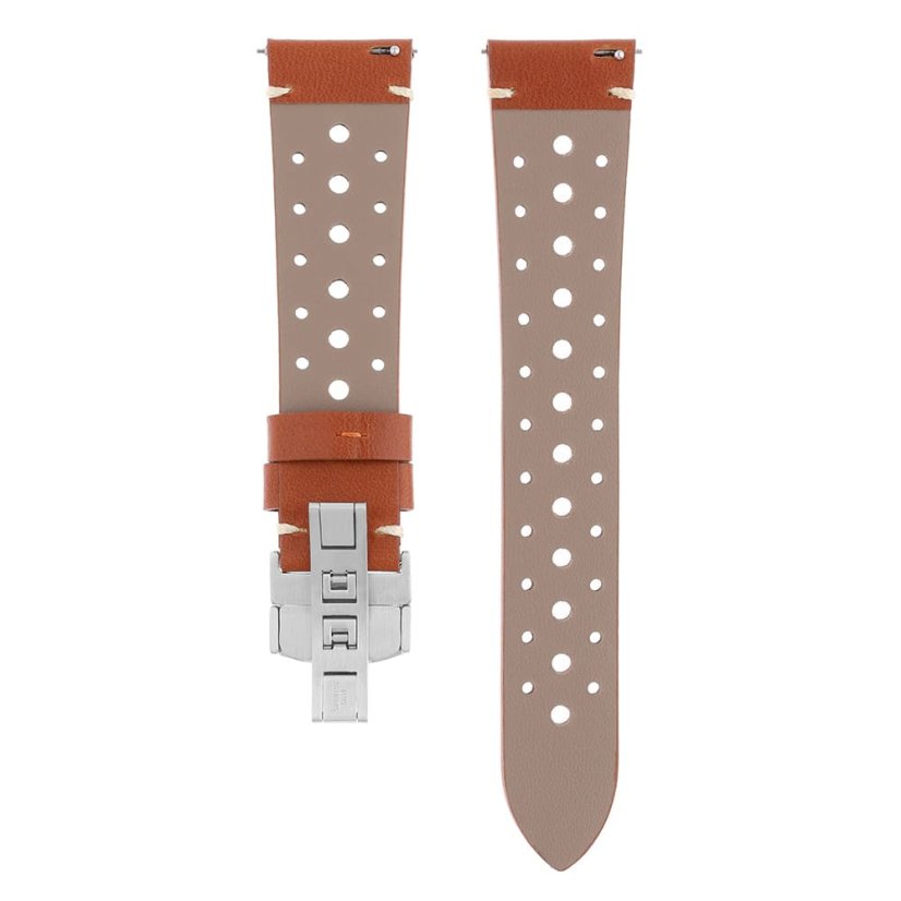 Kožený řemínek na hodinky PRIM RB.13279 (22 mm) - světle hnědo-béžový - RB.13279.2218.5113.L1