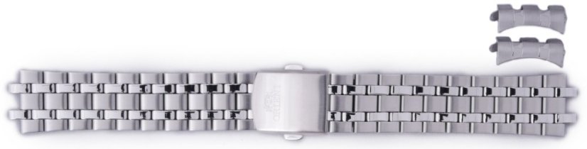 Ocelový náramek Orient KDFFUSS 20mm (pro model AB0C), stříbrný