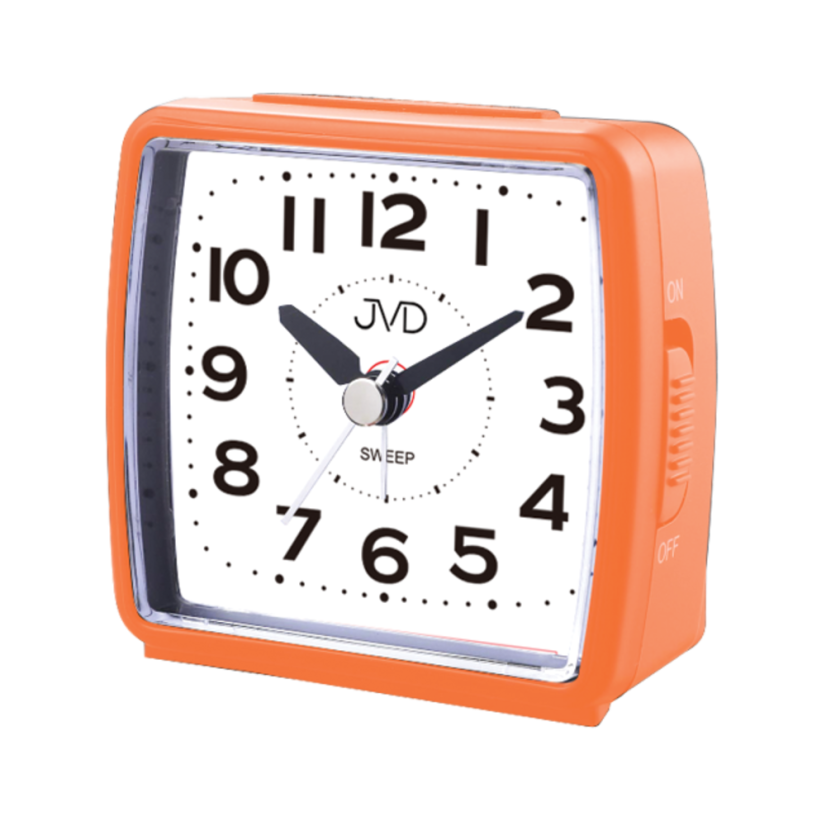 Ručičkový budík s tichým chodem JVD SRP7602.2
