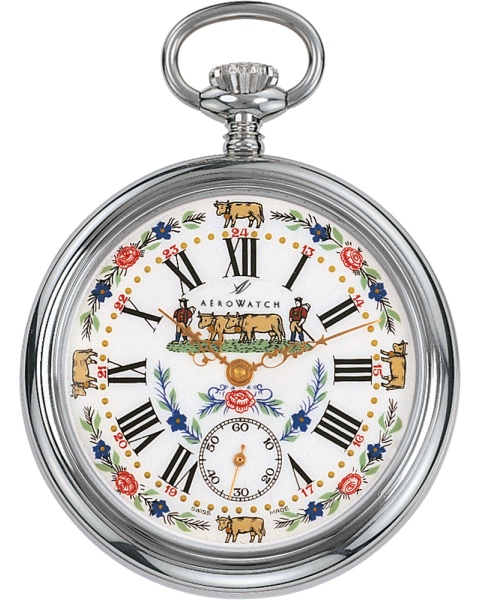 Vreckové hodinky Aerowatch Lépines Belle Époque 50618 NI01