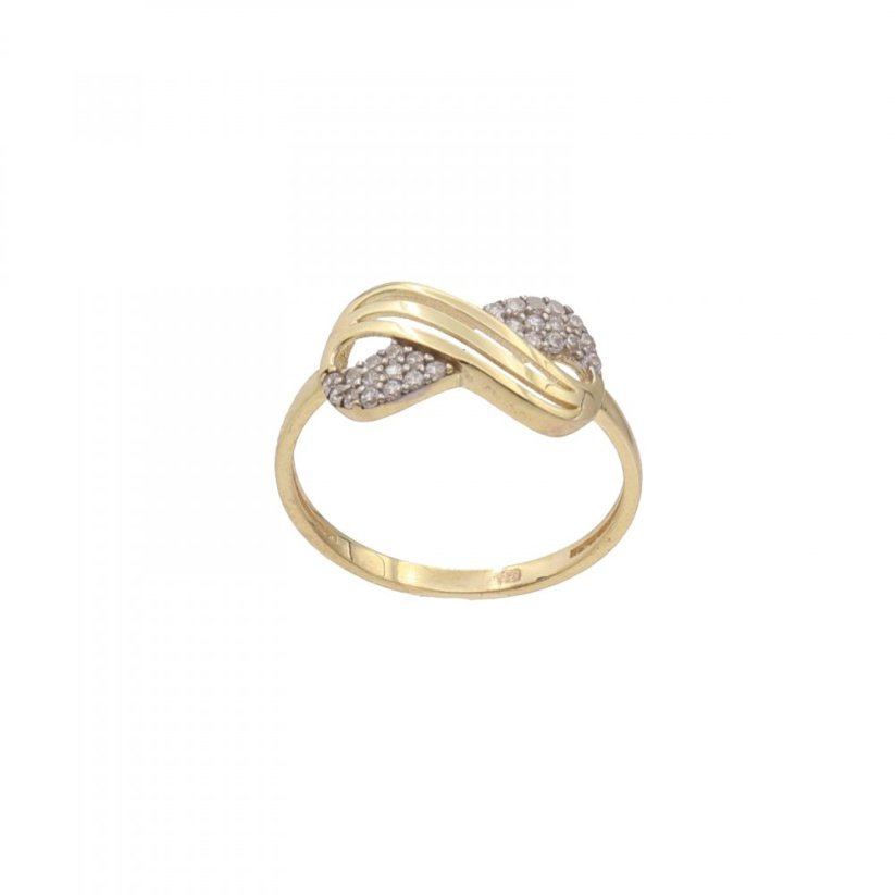 Zlatý prsteň RRCS289, veľ. 60, 1.6 g