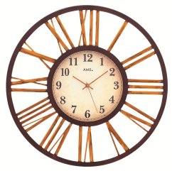 Dizajnové hodiny 5577 AMS riadené rádiovým signálom 50cm