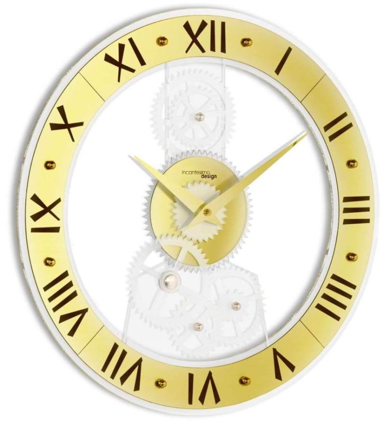 Dizajnové nástenné hodiny I132G IncantesimoDesign 45cm