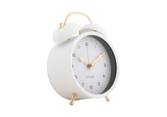 Dizajnový budík 5998WH Karlsson 13,5cm