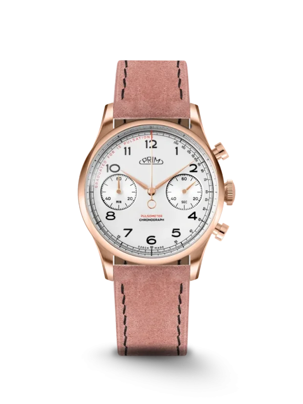 Prím Janský Pulsometer Chronograph 39 - D - W03P.13283.D