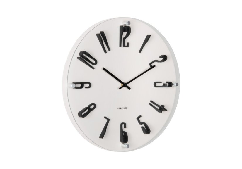 Dizajnové nástenné hodiny 6090WG Karlsson 40cm