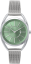 MINET Stříbrné dámské hodinky ICON GREEN MESH