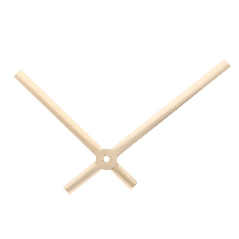 Kovové hodinové ručičky B19 (95 mm, 76 mm) - zlaté - Ručičky hodinové B19 pár zlaté